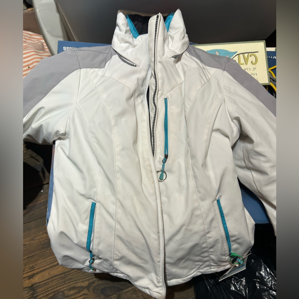 ZeroXposur Black and Teal Jacket